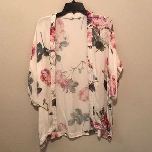 Floral kimono